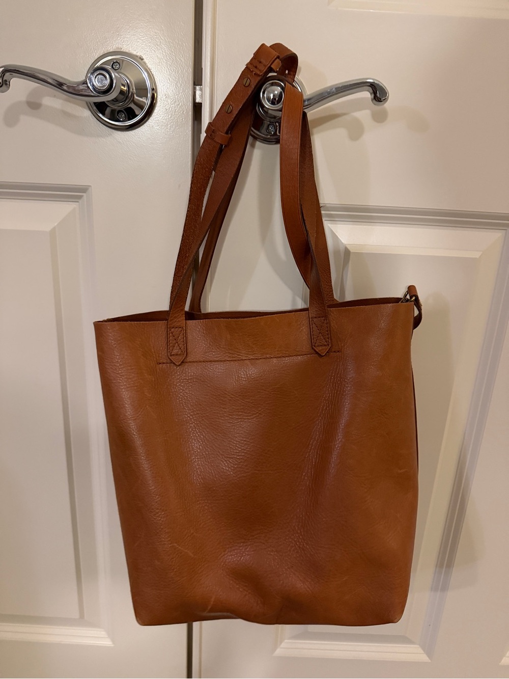 Madewell Classic Chestnut Leather Tote